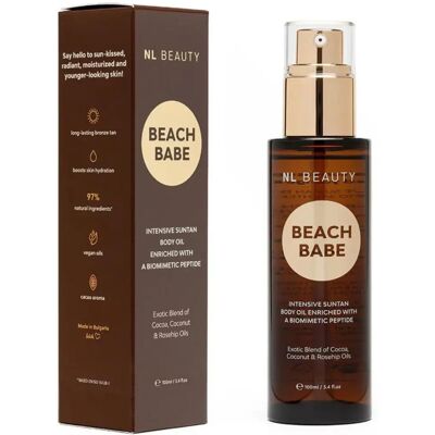 NL Beauty Beach Babe Körperöl - Beschleunigt Bräunung 100ml NL Beauty Beach Babe Körperöl - Beschleunigt Bräunung 100ml