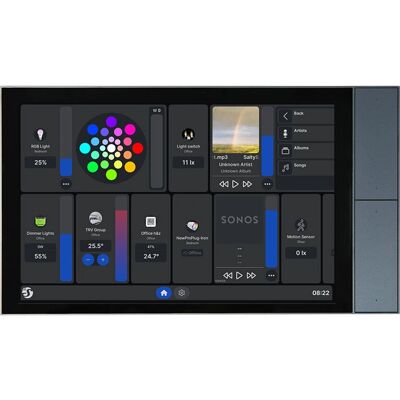 Display a Parete Shelly XL - Pannello di Controllo Tattile 10,1" con Relè, Wi-Fi 6 e BT 5.4 Display a Parete Shelly XL - Pannello di Controllo Tattile 10,1" con Relè, Wi-Fi 6 e BT 5.4