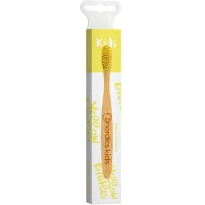Spazzolino Bambù Giallo per Bambini - Spazzolino Spazzolino Bambù Giallo per Bambini - Spazzolino