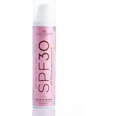 Cocosolis Naturlig Solskyddsmedel SPF 30 - Ansikte & Kropp Cocosolis Naturlig Solskyddsmedel SPF 30 - Ansikte & Kropp