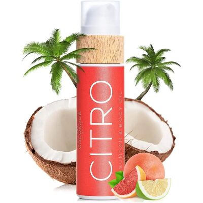 Olio Abbronzante e per il Corpo Cocosolis Citro - Protezione Solare Naturale Olio Abbronzante e per il Corpo Cocosolis Citro - Protezione Solare Naturale