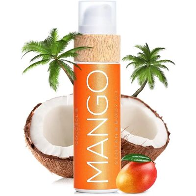 Cocosolis Mango Nährende Sonnenöl - Hydratisierend, Verlängert Bräune, Vegan Cocosolis Mango Nährende Sonnenöl - Hydratisierend, Verlängert Bräune, Vegan