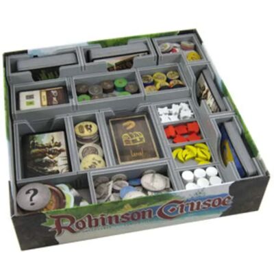 Folded Space Box Insert - Robinson Crusoe Folded Space Box Insert - Robinson Crusoe