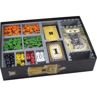 Folded Space Game Inserts Troyes Miniatures Storage Organizer - Board Game Folded Space Game Inserts Troyes Miniatures Storage Organizer - Board Game