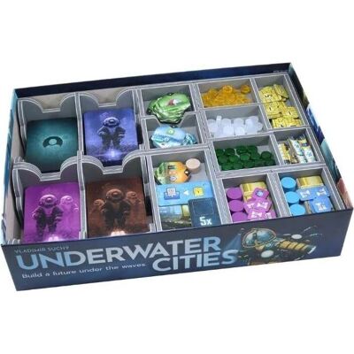 Folded Space Spiel-Einsatz für Unterwasserstädte & Erweiterungen Folded Space Spiel-Einsatz für Unterwasserstädte & Erweiterungen