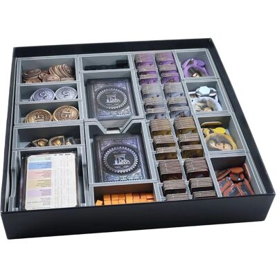 Folded Space Brass Insert - Birmingham/Lancashire - Board Game Accessory Folded Space Brass Insert - Birmingham/Lancashire - Board Game Accessory