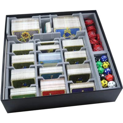 Insert Folded Space Fallout Wasteland Warfare - 310+ grandes cartes - Publicité Insert Folded Space Fallout Wasteland Warfare - 310+ grandes cartes - Publicité
