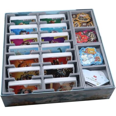 Folded Space Imperial Settlers and 51st State Board Game Box Inserts Organizer - Board Game Insert Folded Space Imperial Settlers and 51st State Board Game Box Inserts Organizer - Board Game Insert