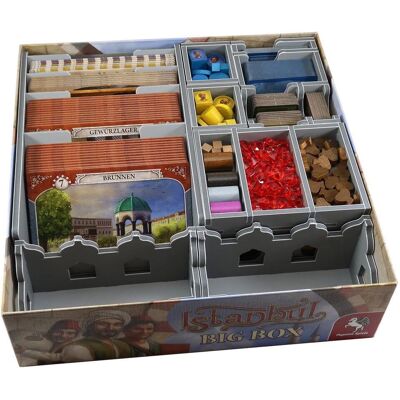 Insert de Jeu Folded Space pour Istanbul & Grande Boîte - Compatible avec extensions - Publicité Insert de Jeu Folded Space pour Istanbul & Grande Boîte - Compatible avec extensions - Publicité