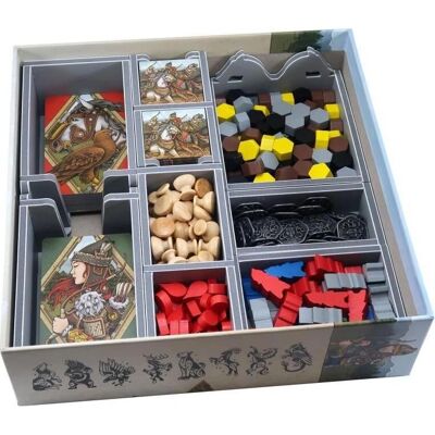 Folded Space Raiders of Scythia Game Insert - Storage & Setup Folded Space Raiders of Scythia Game Insert - Storage & Setup