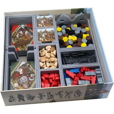 Folded Space Raiders of Scythia Game Insert - Storage & Setup Folded Space Raiders of Scythia Game Insert - Storage & Setup