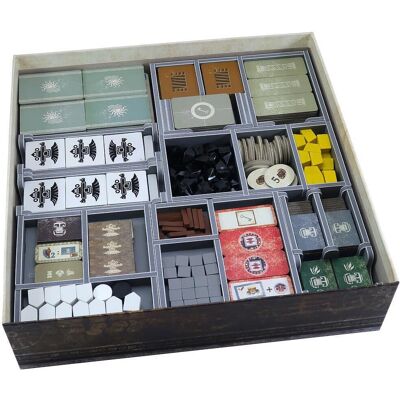 Folded Space - Teotihuacan City Of Gods - V2 - Box Insert - Board game insert Folded Space - Teotihuacan City Of Gods - V2 - Box Insert - Board game insert