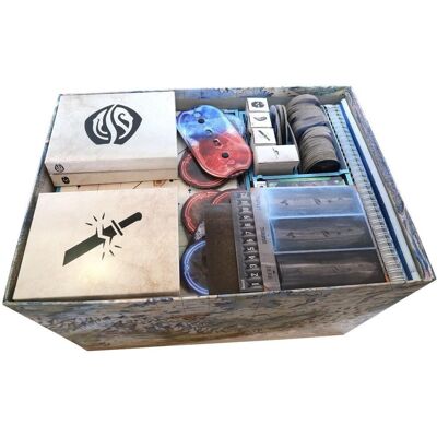 Folded Space Frosthaven Storage Box - Game Organizer Folded Space Frosthaven Storage Box - Game Organizer