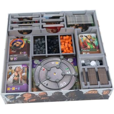 Folded Space Viscounts of the West Kingdom Insert - Board Game Organizer Folded Space Viscounts of the West Kingdom Insert - Board Game Organizer