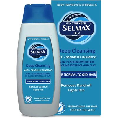 SELMAX Blau Tiefenreinigendes Doppelte Wirkung Shampoo für Normales Haar SELMAX Blau Tiefenreinigendes Doppelte Wirkung Shampoo für Normales Haar