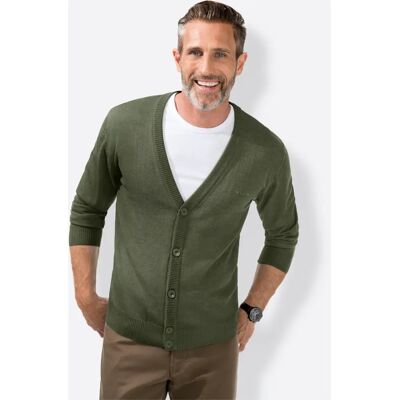 Marco Donati Herren Cardigan Gr. 60 Khaki - Strickjacke Marco Donati Herren Cardigan Gr. 60 Khaki - Strickjacke