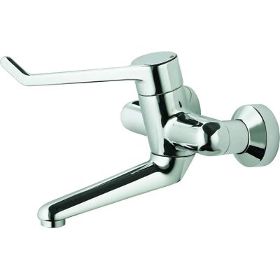 Ideal Standard Wand-Sicherheitsarmatur - Keramik, 180mm Hebel, 230mm Ausladung Ideal Standard Wand-Sicherheitsarmatur - Keramik, 180mm Hebel, 230mm Ausladung