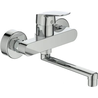 Ideal Standard CeraFlex Wall Basin Mixer - 160mm Swivel Spout Ideal Standard CeraFlex Wall Basin Mixer - 160mm Swivel Spout