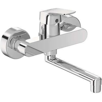 Ideal Standard CeraFlex - Robinet de bucătărie pe perete - Rotativ reglabil - 360° - Crom Ideal Standard CeraFlex - Robinet de bucătărie pe perete - Rotativ reglabil - 360° - Crom