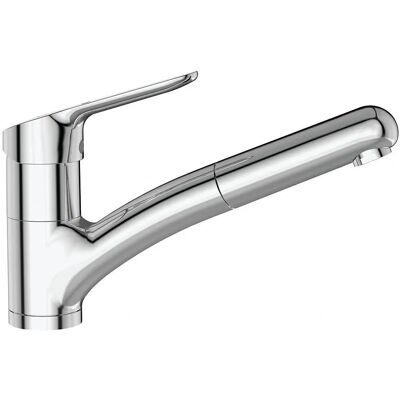 Robinet Porcher Okyris C3 - Bec tournant, Douchette amovible, Limiteur de débit 50% - Publicité Robinet Porcher Okyris C3 - Bec tournant, Douchette amovible, Limiteur de débit 50% - Publicité