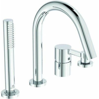 Ideal Standard 4-Loch Wannenmischer - Joy, Chrom, mit Handbrause Ideal Standard 4-Loch Wannenmischer - Joy, Chrom, mit Handbrause