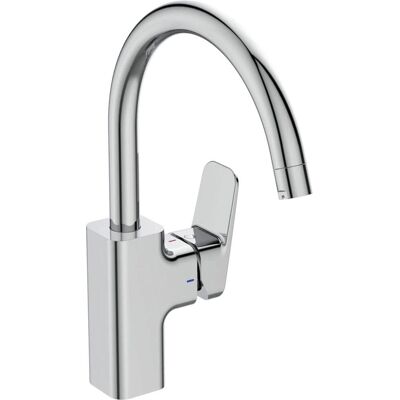 Kran Kuchenny Ideal Standard Ceraplan - Chrom, Wysoka Wylewka, Niskie Ciśnienie Kran Kuchenny Ideal Standard Ceraplan - Chrom, Wysoka Wylewka, Niskie Ciśnienie