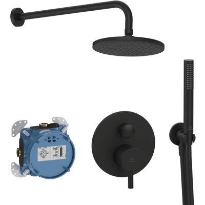 Ideal Standard Ceraline Negru Robinet de Perete - Set de Baterii și Duș Ideal Standard Ceraline Negru Robinet de Perete - Set de Baterii și Duș