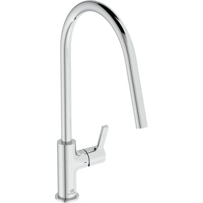 Robinet de bucătărie Ideal Standard Gusto - Arc înalt cromat Robinet de bucătărie Ideal Standard Gusto - Arc înalt cromat