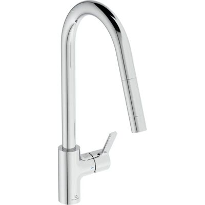 Ideal Standard Gusto Küchenarmatur - Hoch, Ausziehbar, Chrom Ideal Standard Gusto Küchenarmatur - Hoch, Ausziehbar, Chrom