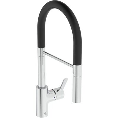 Grifo de cocina Ideal Standard BD417AA cromo - Semi-Profesional, ducha de mano de 2 funciones Grifo de cocina Ideal Standard BD417AA cromo - Semi-Profesional, ducha de mano de 2 funciones