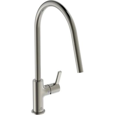 Robinet de bucătărie Ideal Standard Tormenta Argintiu - Înaltă țeavă Robinet de bucătărie Ideal Standard Tormenta Argintiu - Înaltă țeavă