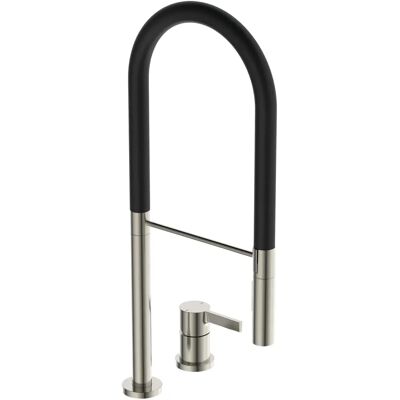 Ideal Standard BD425GN - Küchenarmatur - Silbersturm - 2-Loch - Metallhandbrause Ideal Standard BD425GN - Küchenarmatur - Silbersturm - 2-Loch - Metallhandbrause