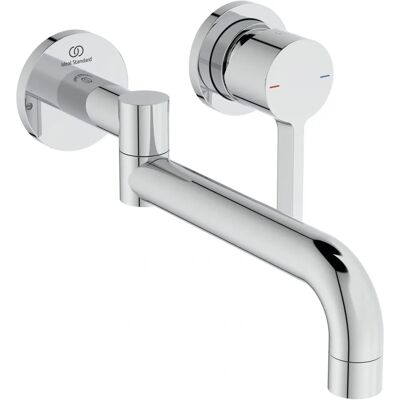 Ideal Standard Gusto Wall Kitchen Faucet - Durable, 120° Rotatable, Metal Lever Ideal Standard Gusto Wall Kitchen Faucet - Durable, 120° Rotatable, Metal Lever