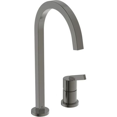 Rubinetto cucina Ideal Standard Gusto - 2 fori, rotazione a 360°, altezza elevata Rubinetto cucina Ideal Standard Gusto - 2 fori, rotazione a 360°, altezza elevata