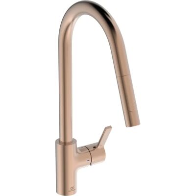 Ideal Standard Küchenarmatur Sunset Rose mit herausziehbarer Handbrause Ideal Standard Küchenarmatur Sunset Rose mit herausziehbarer Handbrause