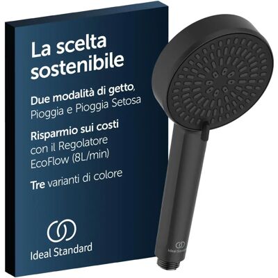 Ideal Standard Alu+ BD580XG Nero Seta - Doccia a Mano Ideal Standard Alu+ BD580XG Nero Seta - Doccia a Mano