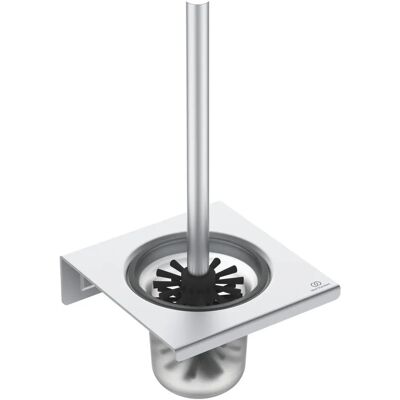 Ideal Standard BD593SI Set spazzola WC argento a parete Ideal Standard BD593SI Set spazzola WC argento a parete
