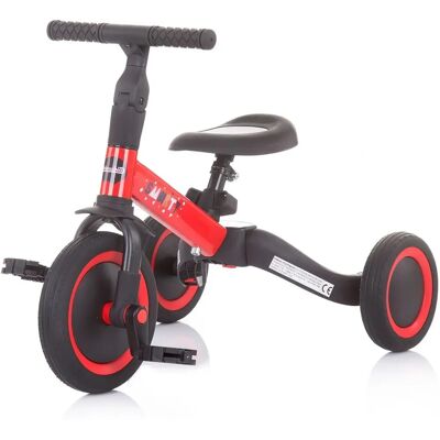 Chipolino Smarty 2 en 1 Triciclo - Neumáticos de Caucho Ajustables Chipolino Smarty 2 en 1 Triciclo - Neumáticos de Caucho Ajustables
