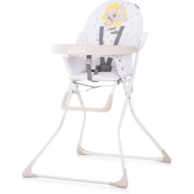 Chipolino Teddy Hochstuhl - Faltbar, Großer Tisch, Verstellbarer Fußstütze Chipolino Teddy Hochstuhl - Faltbar, Großer Tisch, Verstellbarer Fußstütze