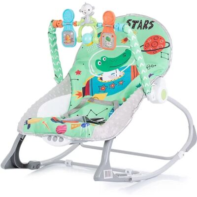 Chipolino Balancín para bebé Baby Spa 2 en 1 Silla eléctrica - Función de balanceo - Verde Chipolino Balancín para bebé Baby Spa 2 en 1 Silla eléctrica - Función de balanceo - Verde