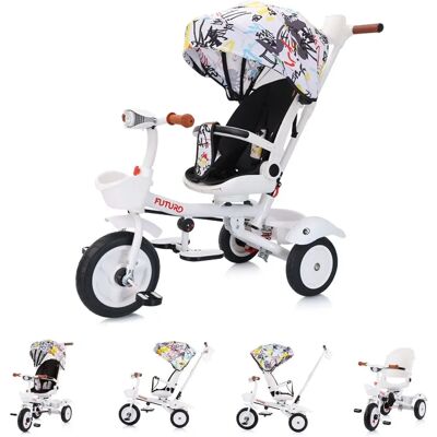 Triciclo Futuro 2 en 1 plegable Chipolino - Seguridad, Música, Luz Triciclo Futuro 2 en 1 plegable Chipolino - Seguridad, Música, Luz