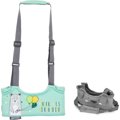 Chipolino Baby Laufgurt 1. Schritte - Laufhilfe - Hellgrün Chipolino Baby Laufgurt 1. Schritte - Laufhilfe - Hellgrün