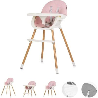 Chipolino Rio 2 in 1 Hochstuhl - Pink - Sicherheit, Vielseitigkeit & Leicht Chipolino Rio 2 in 1 Hochstuhl - Pink - Sicherheit, Vielseitigkeit & Leicht