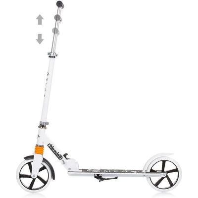 Chipolino Kinderscooter Omega PU Räder ABEC-7 - Verstellbar Faltbar Weiß - Kinderscooter Chipolino Kinderscooter Omega PU Räder ABEC-7 - Verstellbar Faltbar Weiß - Kinderscooter