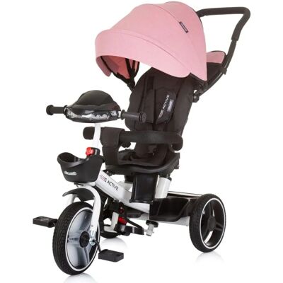 Tricycle Rose 2 en 1 Be Active de Chipolino - Léger, Pivotant, Musique & Lumière - Publicité Tricycle Rose 2 en 1 Be Active de Chipolino - Léger, Pivotant, Musique & Lumière - Publicité