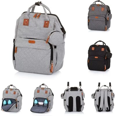 Chipolino Hellgraue Wickeltasche - Wickeltasche, Kinderwagen Rucksack, Schnullertasche Chipolino Hellgraue Wickeltasche - Wickeltasche, Kinderwagen Rucksack, Schnullertasche