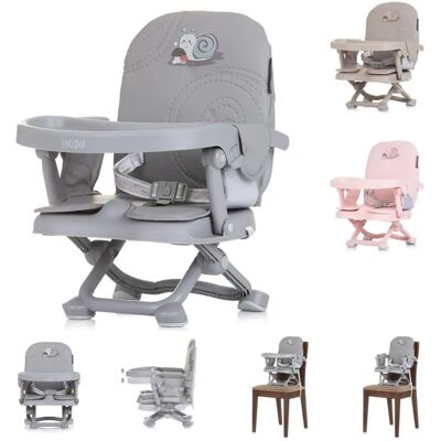 Silla infantil Chipolino Lollipop - Asiento elevador ajustable Gris Silla infantil Chipolino Lollipop - Asiento elevador ajustable Gris