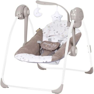 Columpio bebé Chipolino - Luz de luna, Control remoto, Plegable - Tipo de bebé Columpio bebé Chipolino - Luz de luna, Control remoto, Plegable - Tipo de bebé