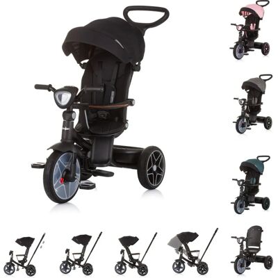 Chipolino Derby 2 in 1 Dreirad - Musik, Licht, Korb, Schiebegriff Chipolino Derby 2 in 1 Dreirad - Musik, Licht, Korb, Schiebegriff