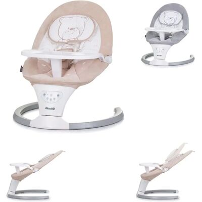 Chipolino Babywippe Lera - Musik, Sicherheitsgurt, Kissen, Fernbedienung, Timer Chipolino Babywippe Lera - Musik, Sicherheitsgurt, Kissen, Fernbedienung, Timer